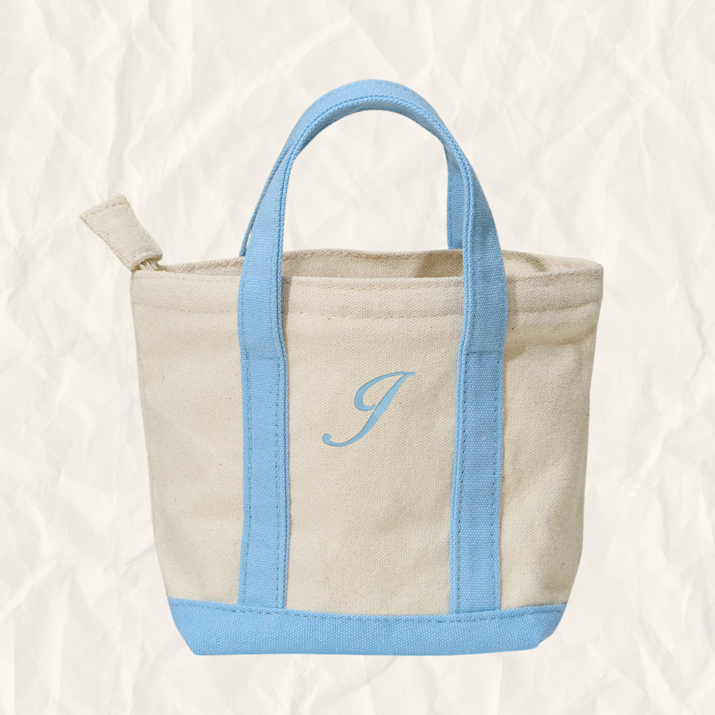 The Mini Tote Bar – Personalized Initial