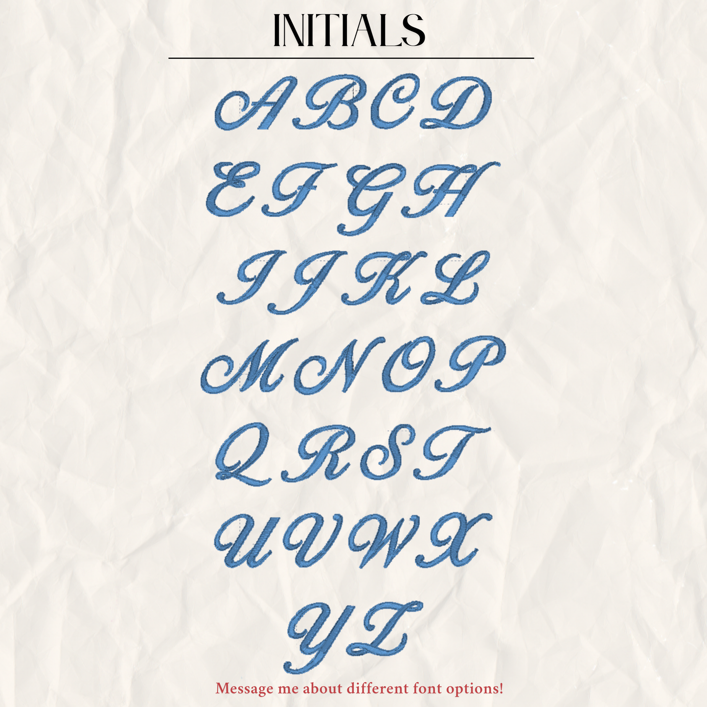 The Mini Tote Bar – Personalized Initial