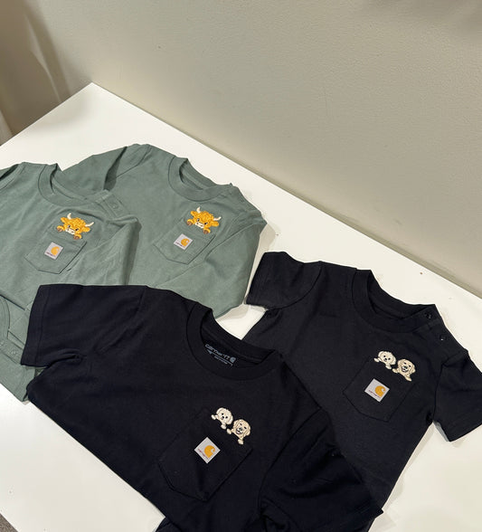 Custom Mama and baby onesie bundle