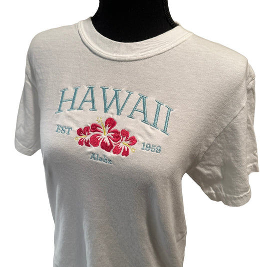 Hawaii Embroidered Comfort Colors T-shirt