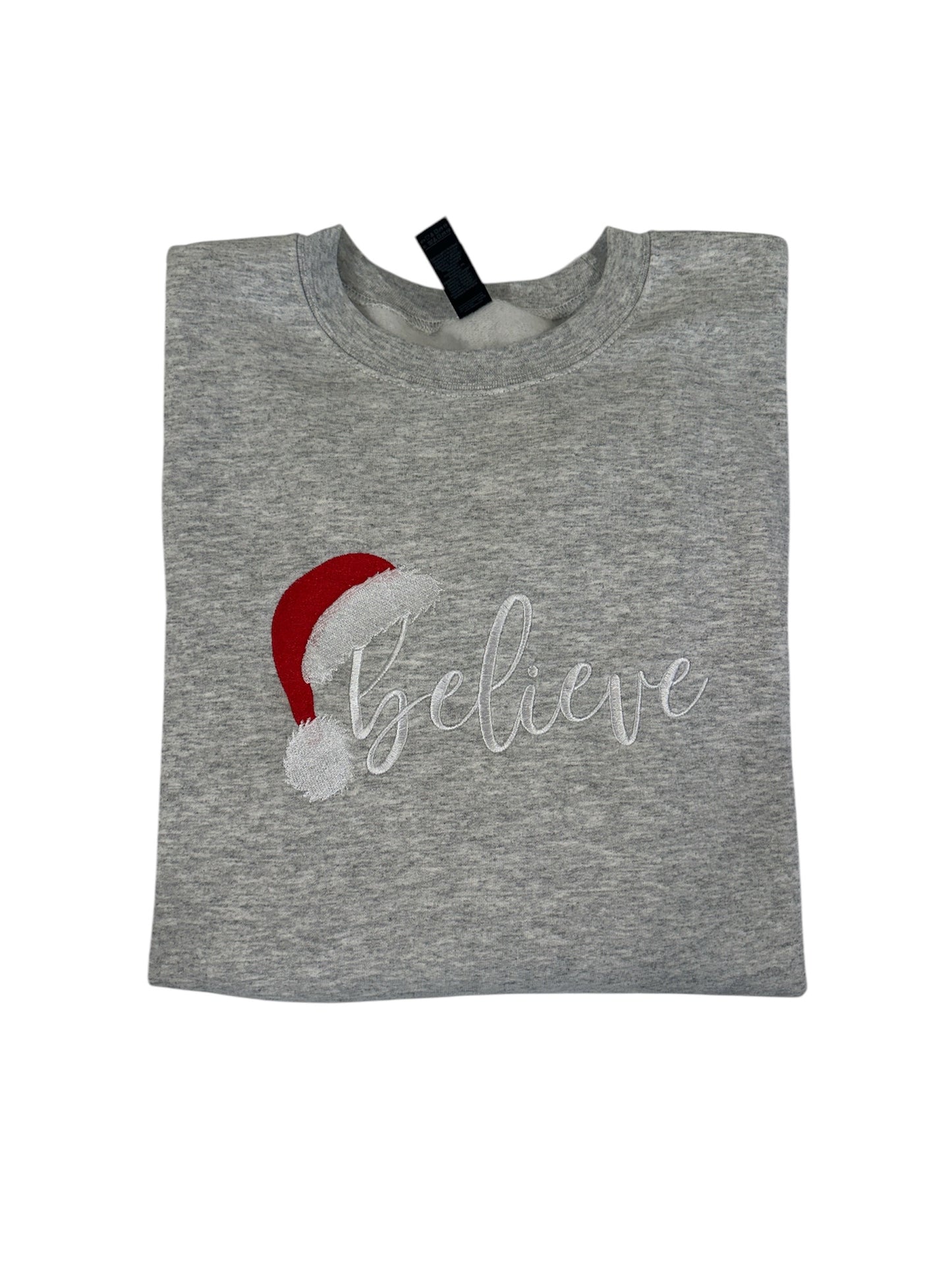 Santa Hat Believe Crew