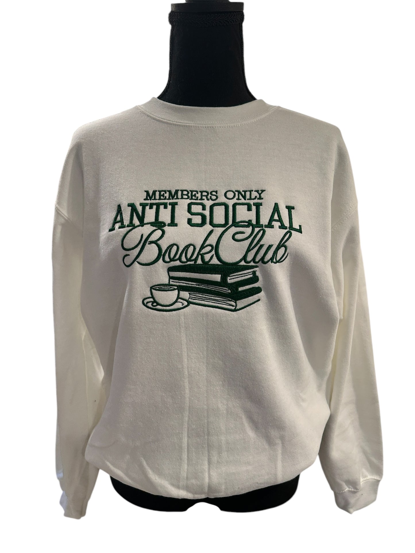 Members Only Anti Social Book Club Crew