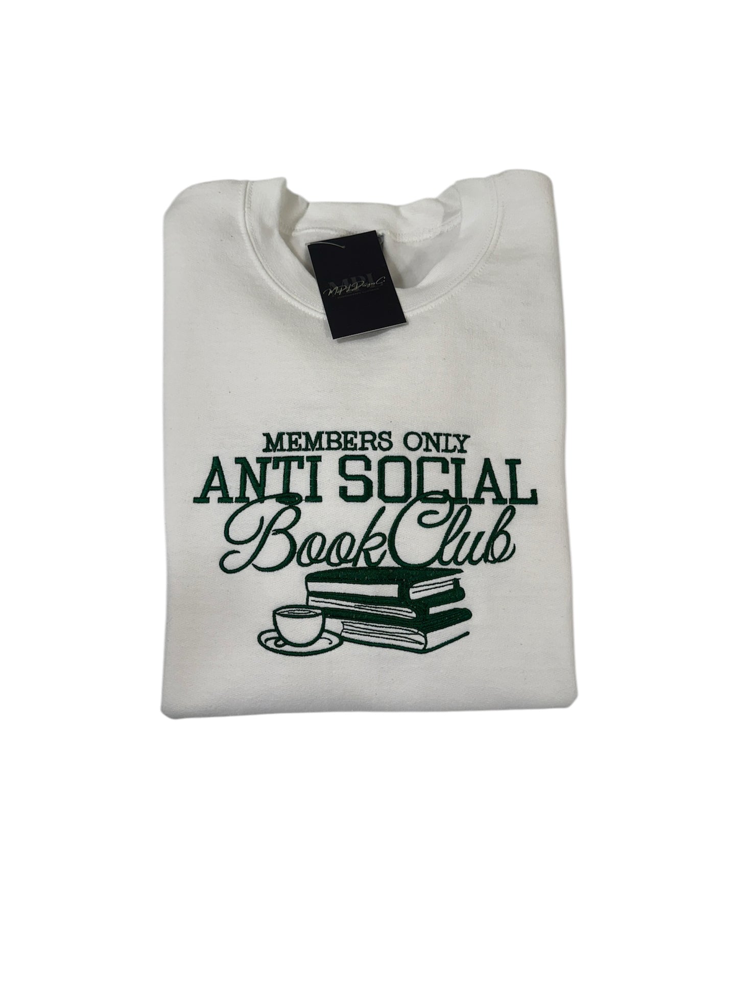 Members Only Anti Social Book Club Crew