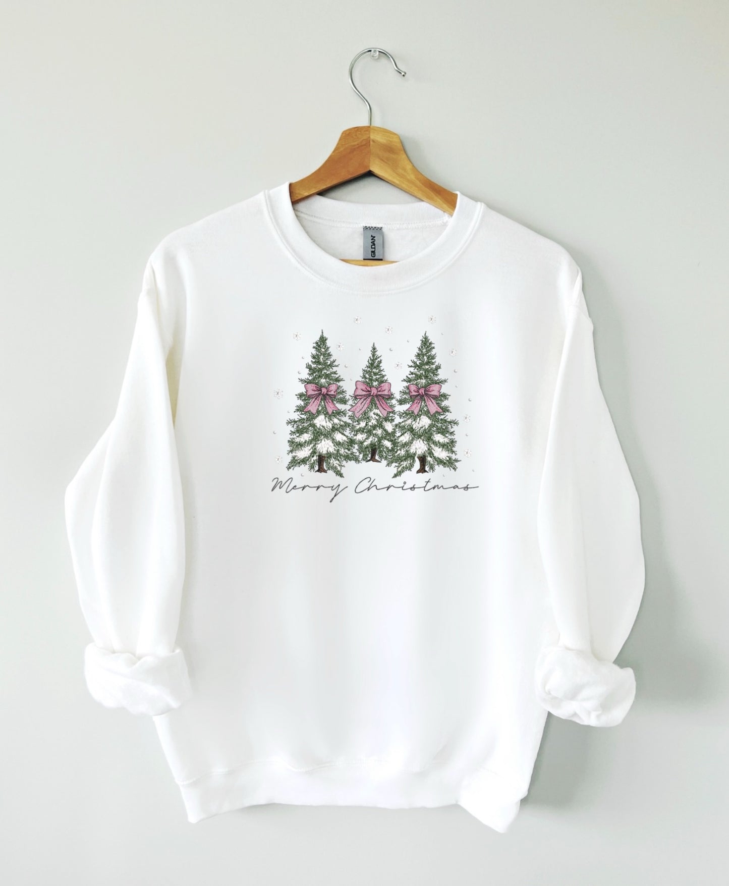 Bow Christmas Trees Crew