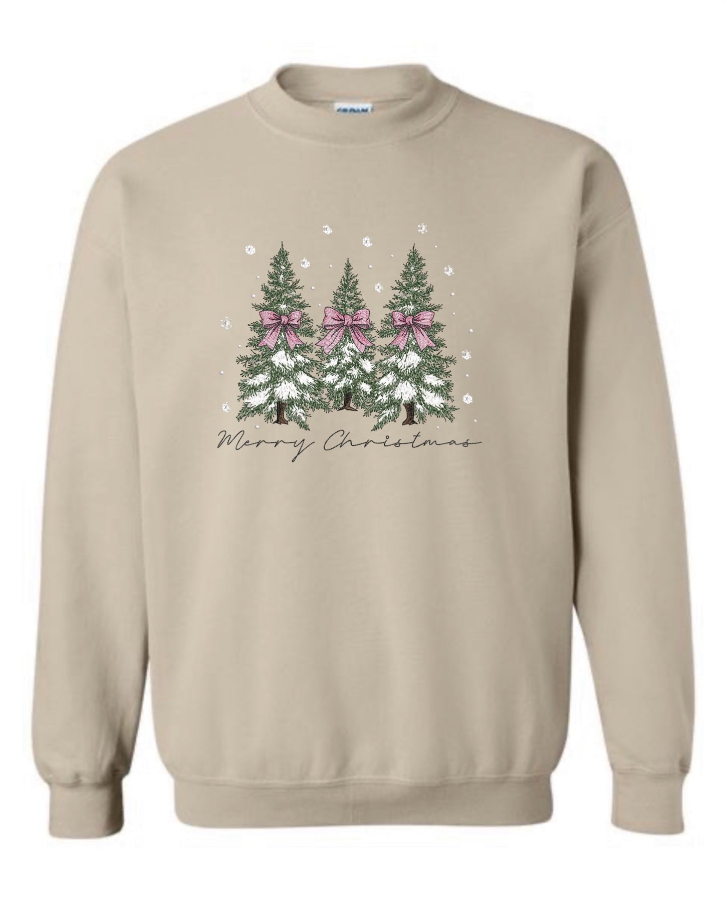 Bow Christmas Trees Crew