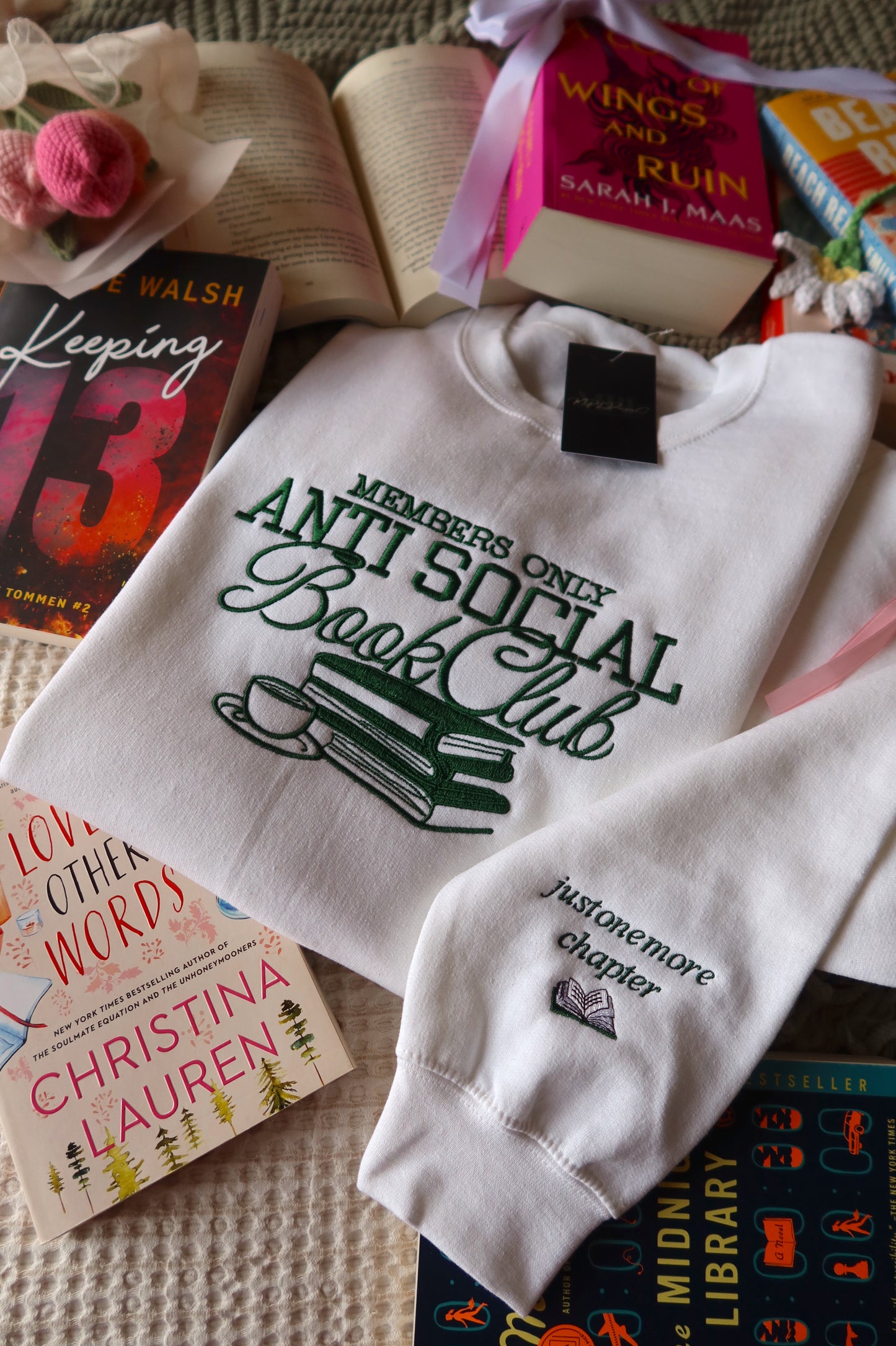 Members Only Anti Social Book Club Crew