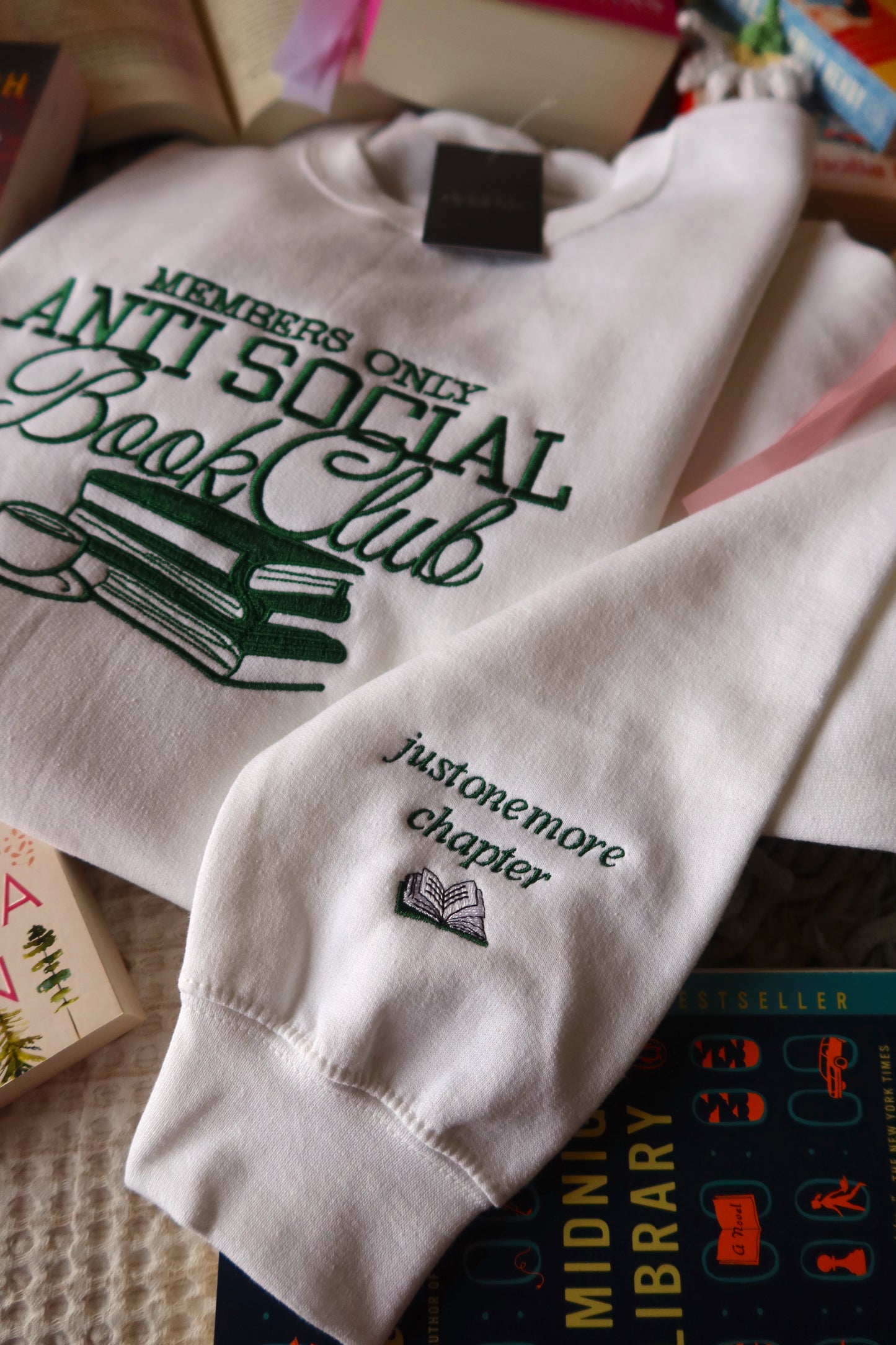 Members Only Anti Social Book Club Crew