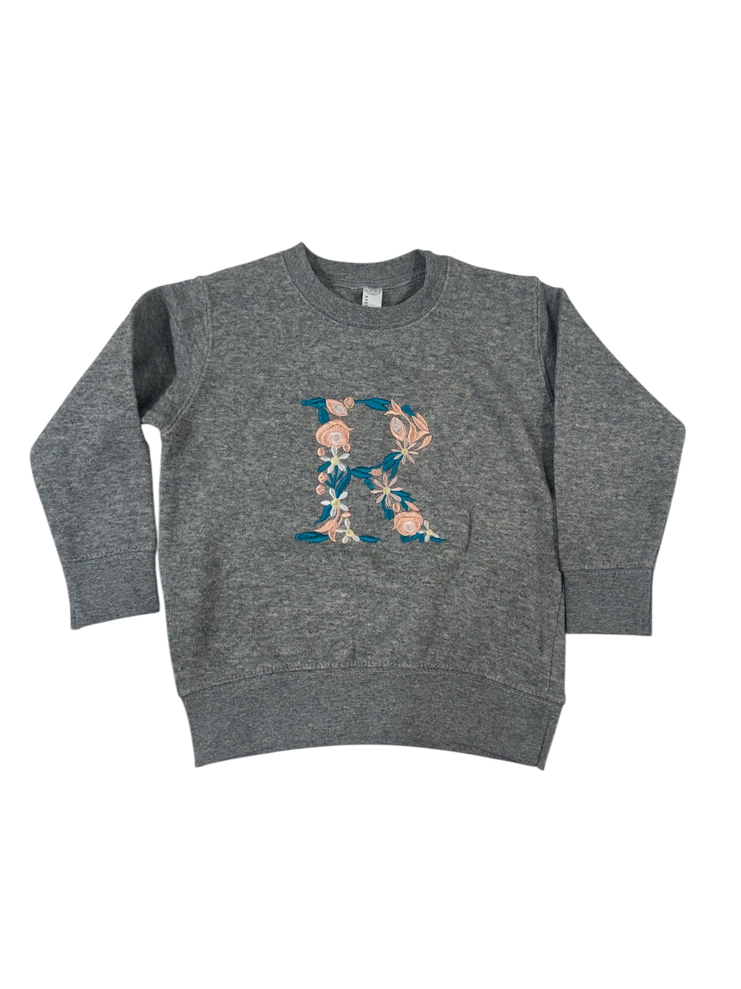 Flower R Toddler Crew