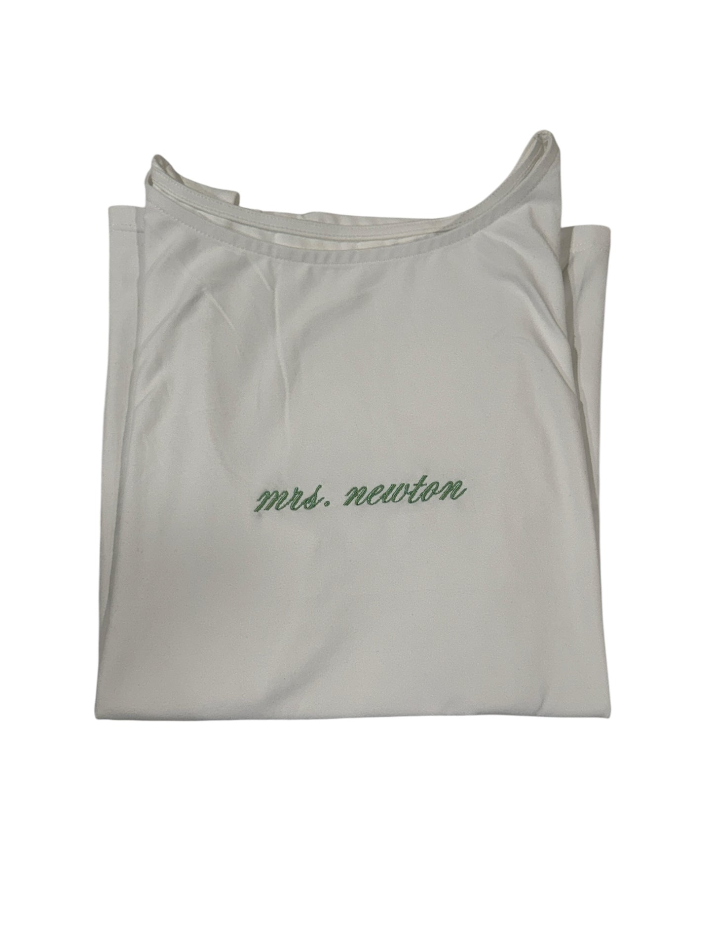 Personalized Bride Tank Top - Custom Last Name