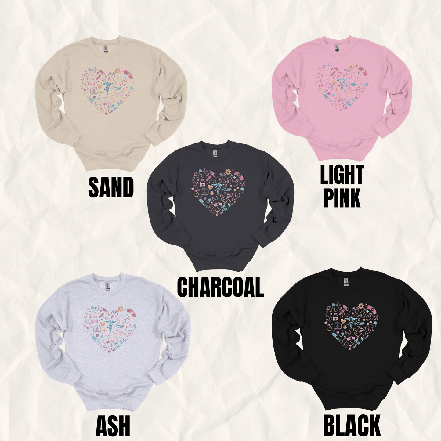 Nurse Inspired Heart Top