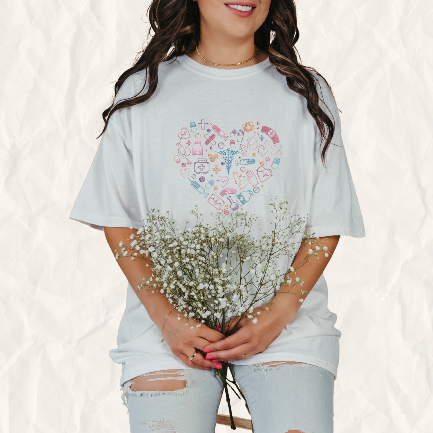 Nurse Inspired Heart Top