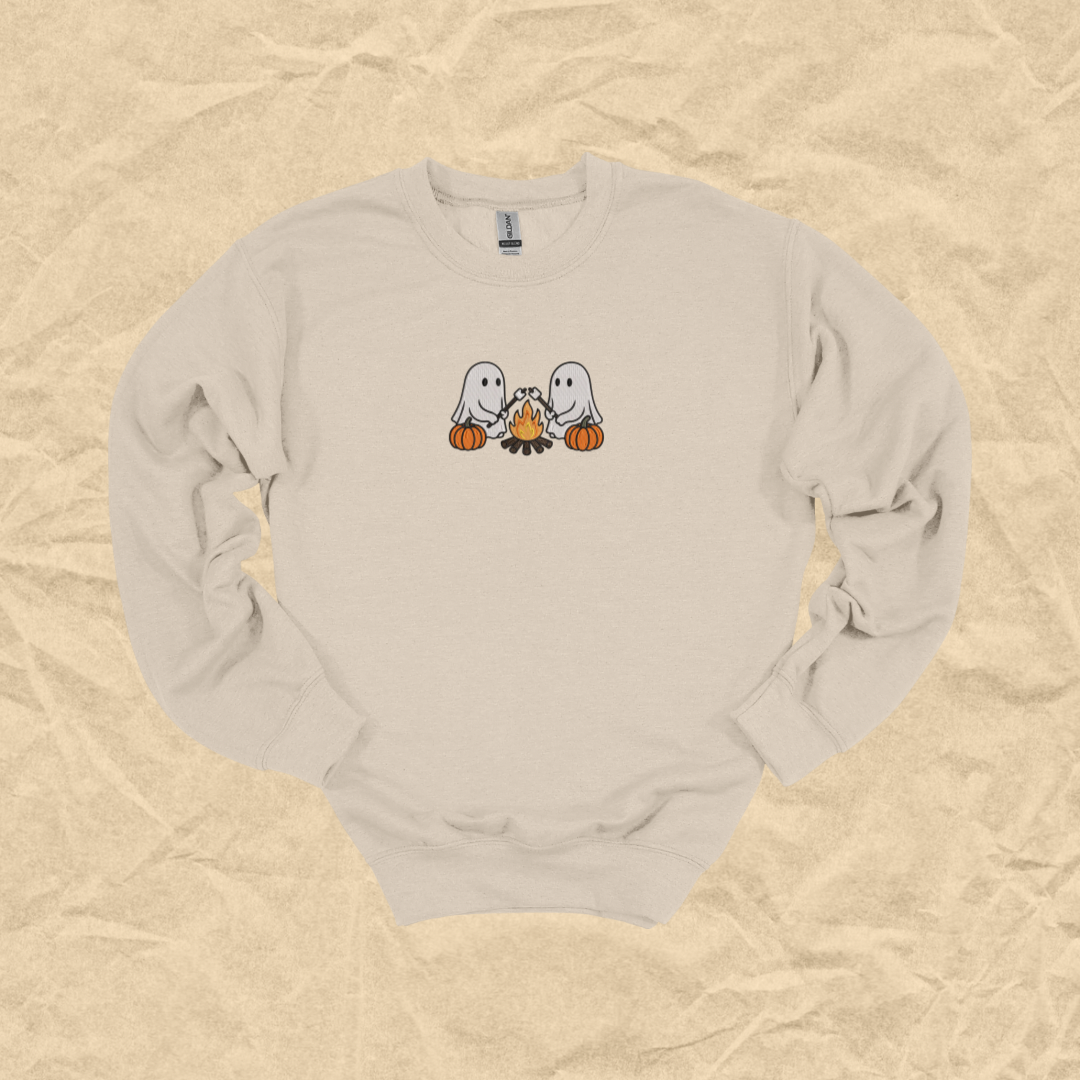 Pumpkin Patch Pals Embroidered Crewneck