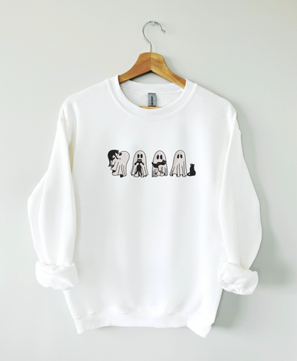Cute Ghosts With Cats Crew