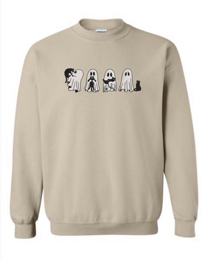 Cute Ghosts With Cats Crew