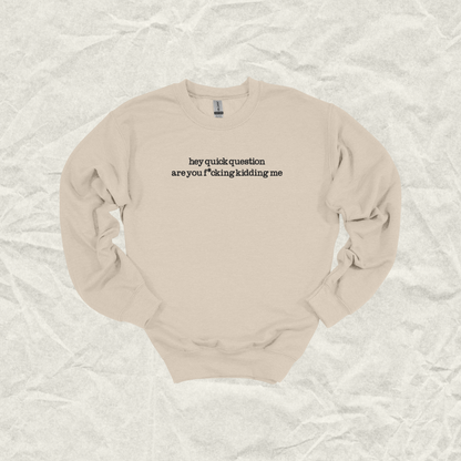 Hey Quick Question Crew