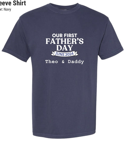Mothers/fathers day t-shirts with baby onesie