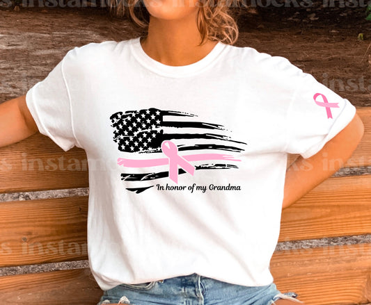 In honor of my mom custom T-shirt