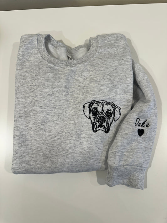 Custom youth dog crew
