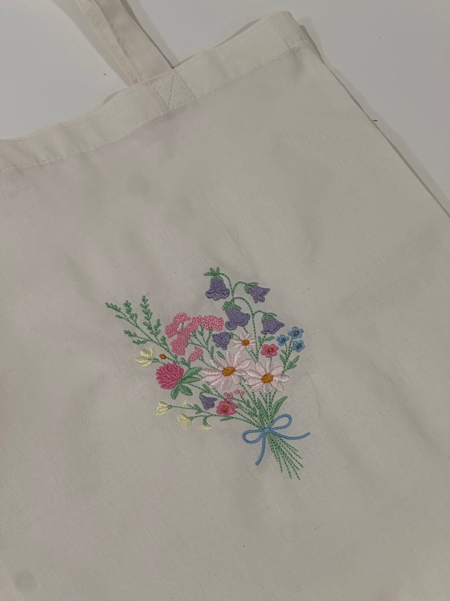 Garden Bouquet Tote - Embroidered Tote bag