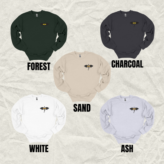 Black and Gold Book Dragons Crew