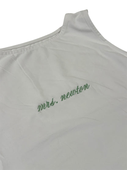 Personalized Bride Tank Top - Custom Last Name