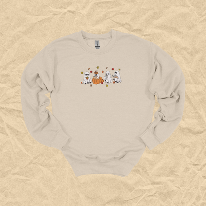 Books & Boos Embroidered Crewneck