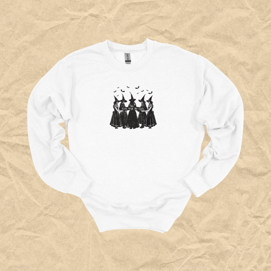 Girls Will Be Girls Embroidered Crewneck