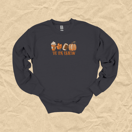 Fall Essentials Embroidered Crewneck