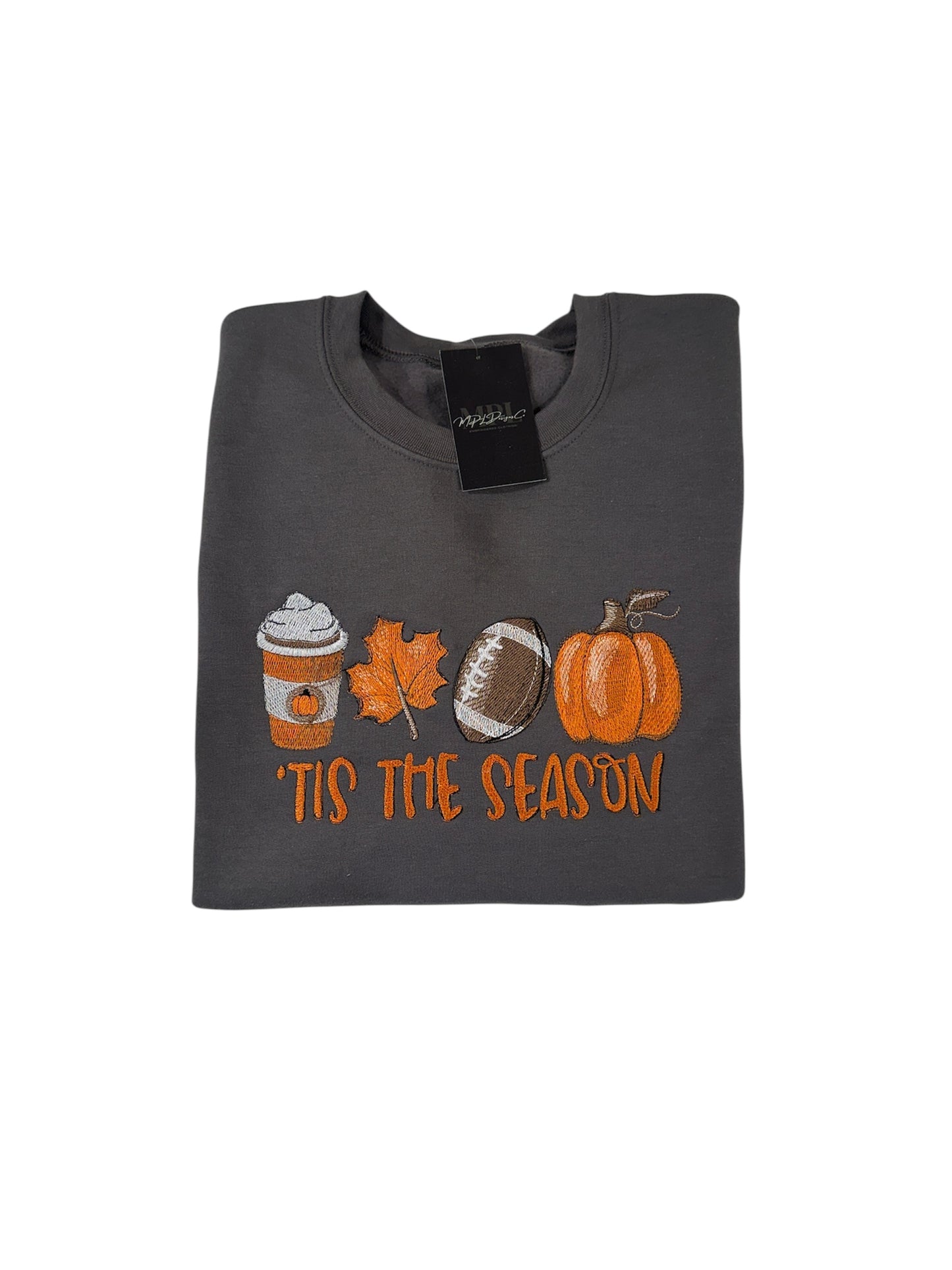 Fall Essentials Embroidered Crewneck